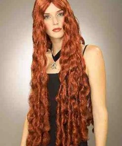 Forum Novelties Mesmerelda Long Wavy Ladies Wig-Blonde, Black & Auburn Wigsc