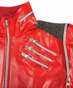 Rubie's Deerfield Michael Jackson Deluxe Beat It Red Jacket - Child Boys Costumes