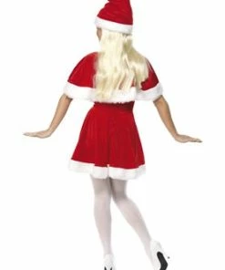 Smiffys Ladiesc Miss Santa Costume With Cape 7 Smiffys Ladiesc Miss Santa Costume With Cape