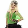 Smiffys Fishnet Top - Neon Green 1980's 1 Smiffys Fishnet Top - Neon Green 1980's