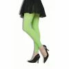 Forum Novelties Footless Tights-Neon Green & Neon Pink Hosiery