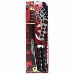 Jack In The Box Ninja Weapons Set Accessoriesc