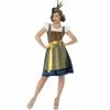 Smiffys Ladiesc Traditional Deluxe Heidi Bavarian Costume