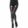 Smiffys Mexican Opaque Day Of The Dead Tights 2 Smiffys Mexican Opaque Day Of The Dead Tights