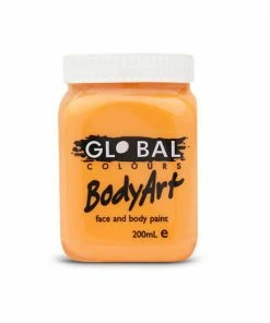 Interalia Group Makeup Orange Face And Body Paint