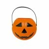 Trademart Props Orange Round Pumpkin Loot Bucket