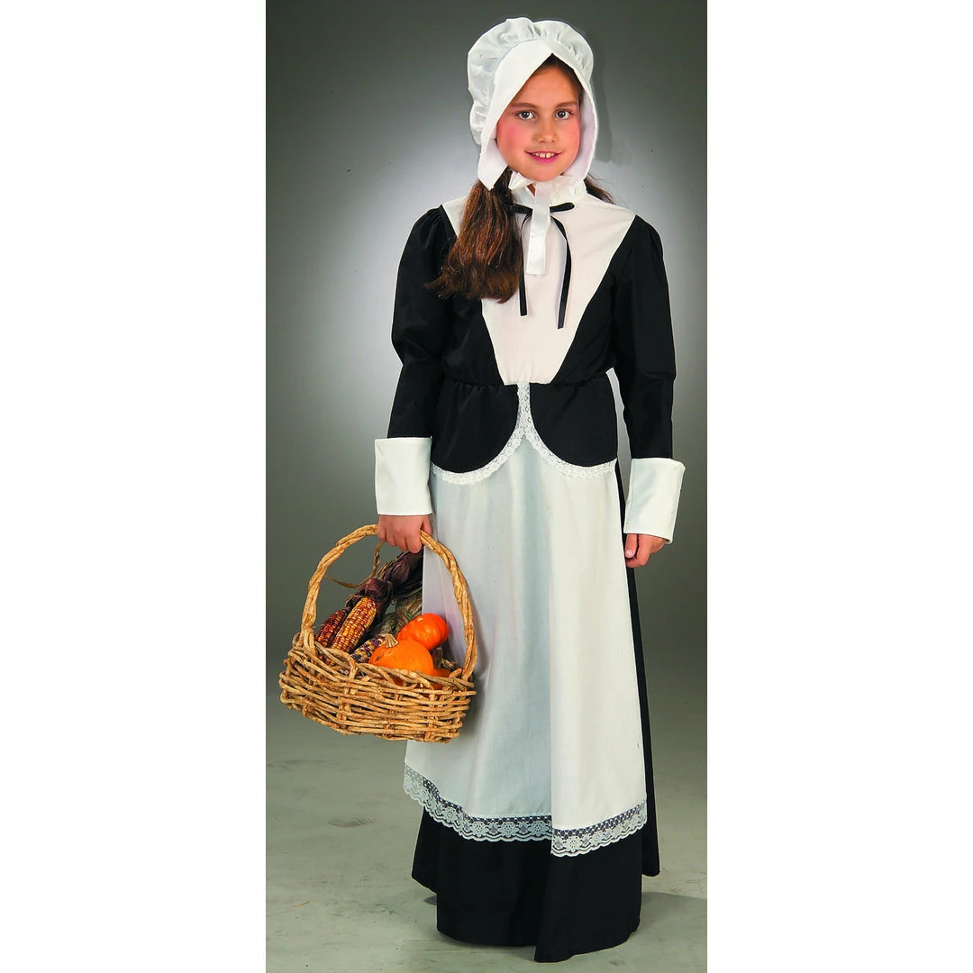 Rubie's Deerfield Pilgrim Girl Costume 3 Rubie's Deerfield Pilgrim Girl Costume