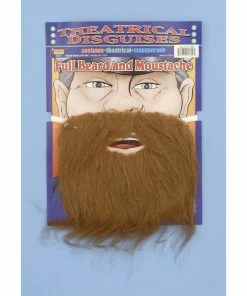 Forum Novelties Pirate Beard/Moustache-Brown Facial Hair