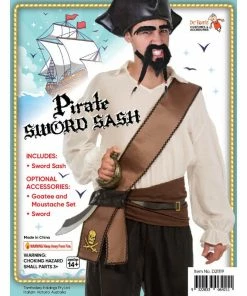 Tomfoolery Pirate Sword Sash