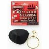 Forum Novelties Pirate Earring & Eyepatch Set Accessoriesc