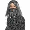 Smiffys Pirate Wig And Beard Set - Grey Medieval & Historical