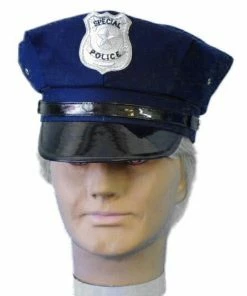 Carnival Products Police Hat - Blue Accessoriesc