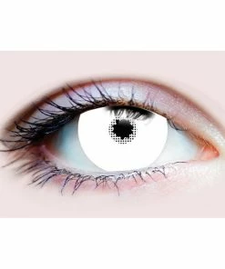 Tomfoolery Accessoriesc White Costume Primal Contact Lens 15.2 Mm Mini Scleral