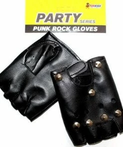 Allen Trading Punk Rock Studded Gloves