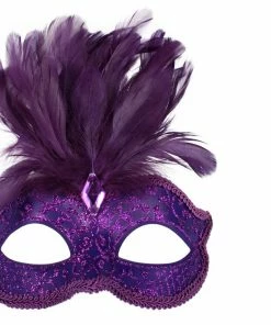 Tomfoolery Daniella Feather Mask