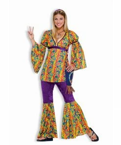 Forum Novelties Purple Haze Hippie Ladies Costume Ladiesc
