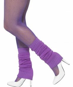 Smiffys Purple Legwarmers