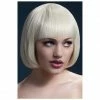 Smiffys Wigsc Short Blonde Bob With Fringe - Mia