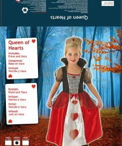 Rubie's Deerfield Queen Of Hearts Costume - Child Book Week 13 Rubie's Deerfield Queen Of Hearts Costume - Child Book Week