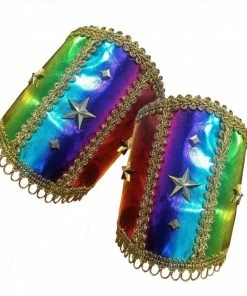 Swedia's Festival & Pride Rainbow Festival Wrist Cuffs