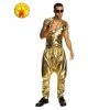 Rubie's Deerfield Mensc Rapper Gold Pants-Adult
