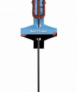 Smiffys Red Glitter Trident Accessoriesc