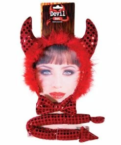 Tomfoolery Accessoriesc Red Devil Kit - Sequin