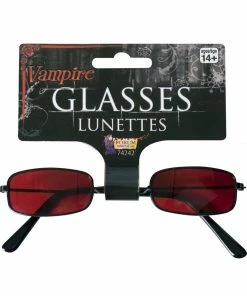 Forum Novelties Red Vampire Glasses