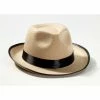 Forum Novelties Roaring 20's Beige Fedora Hat