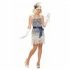 Tomfoolery Ladiesc Roaring 20's Gold Coast Socialite Flapper Dress