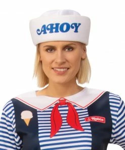 Rubie's Deerfield Robin Stranger Things Scoops Ahoy Costume-Adult Ladiesc