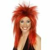 Smiffys Rock Diva Wig - Red