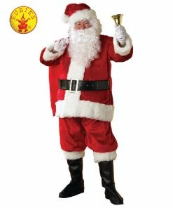 Rubie's Deerfield Santa Suit Plush - Adult Standard Size
