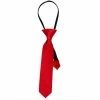 Swedia's Satin Gangster Tie - Red Accessoriesc