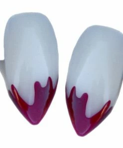 Tomfoolery Scarecrow - Blood Tip Fangs Classic Prosthetics