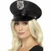 Smiffys Hats & Headwear Sequin Police/Cop Hat By Fever