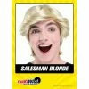 Allen Trading Wigsc Short Blonde Mens Salesman Wig