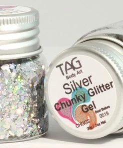 Makeup Tag Chunky Glitter Gel - Assorted Colours
