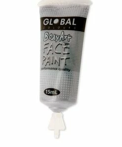 Interalia Group Accessoriesc Silver Metallic Face And Body Paint 7 Interalia Group Accessoriesc Silver Metallic Face And Body Paint