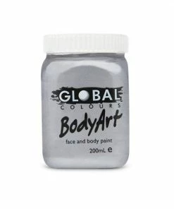 Interalia Group Accessoriesc Silver Metallic Face And Body Paint