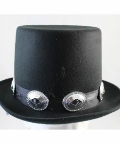 Trademart Accessoriesc Slash Style Top Hat