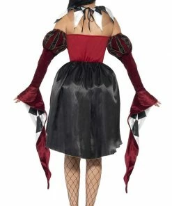 Smiffys Gothic Harlequin Jester Costume - Ladies Ladiesc