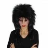 Carnival Products 1980's Spiky Vamp Wig-Black