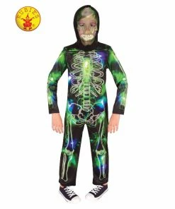 Rubie's Deerfield Spooky GID Skeleton Costume-Child