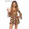 Tomfoolery Starflower Hippie Costume By Leg Avenue Ladiesc