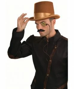 Forum Novelties Steampunk Brown Bell Topper Hat