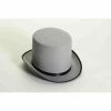 Forum Novelties Hats & Headwear Stovepipe Tall Top Hat-Grey