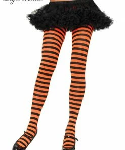 Tomfoolery Striped Tights - Asst Colors - Leg Avenue Accessoriesc