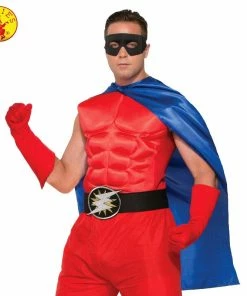 Rubie's Deerfield Adult Hero Cape - Blue, Red, Green Superheroes & Villains