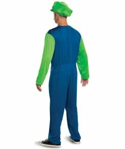Disguise Costumes Luigi Classic Adult Costume
